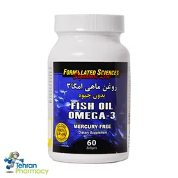 روغن ماهی امگا 3 فورمولیتد ساینسز 60 عددی - Formulated Sciences OMEGA3